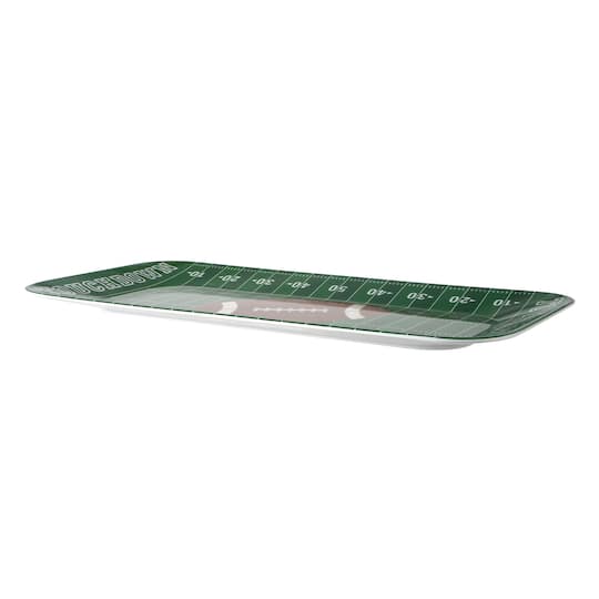 16" Football Field Melamine Platter by Celebrate It™